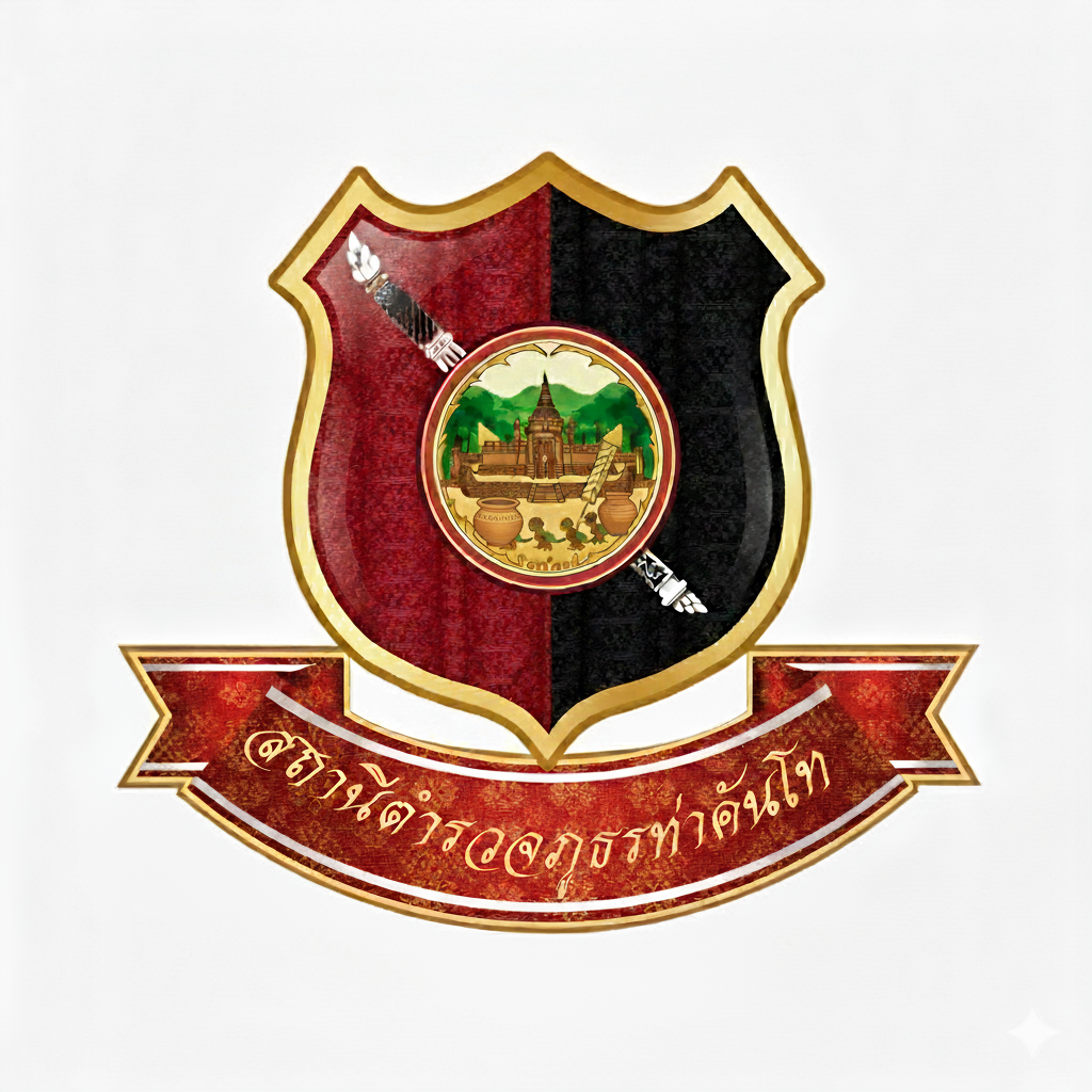 สถานีตำรวจภูธรท่าคันโท logo